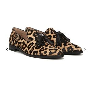 Franco Sarto calf hair loafers